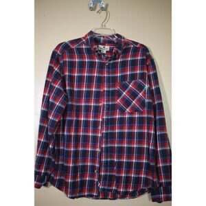 Vintage Wool Rich flannel casual button down size Large